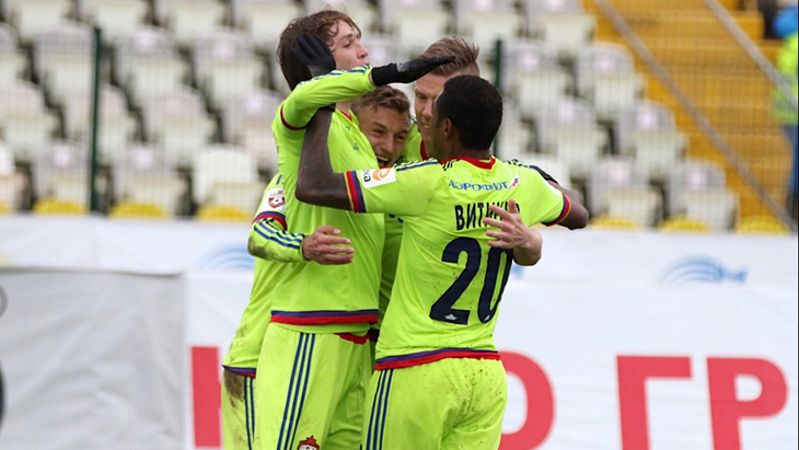 Футболисты ЦСКА