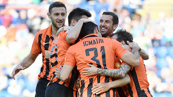 Футболисты «Шахтера»