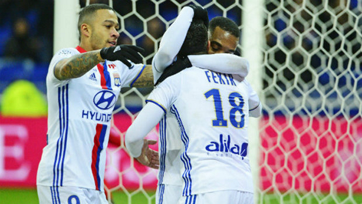 Футболисты «Лиона»