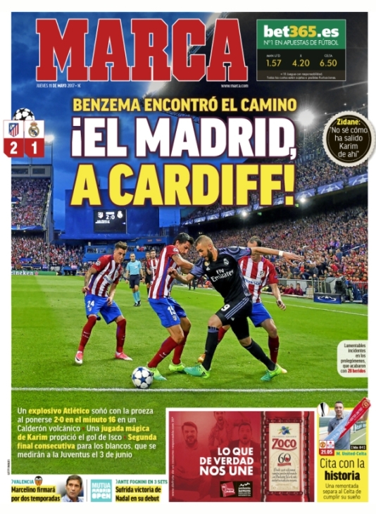 «Бензема проложил путь в Кардифф»