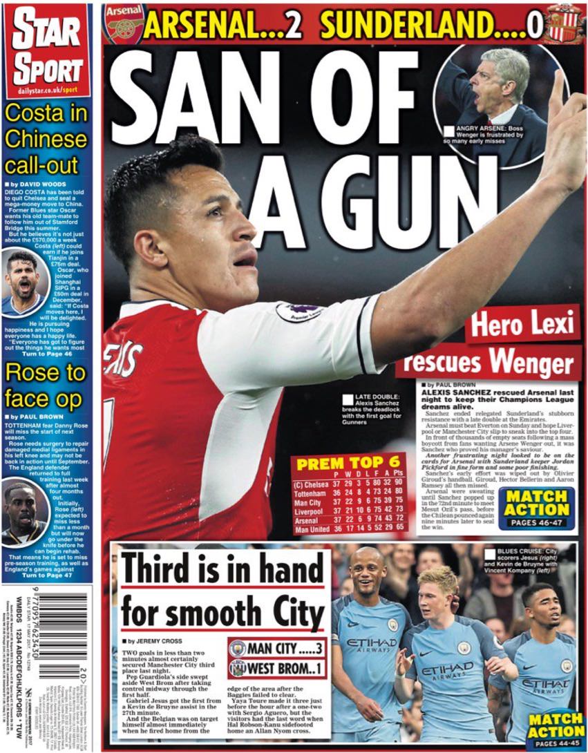 «Санчес спас Венгера»