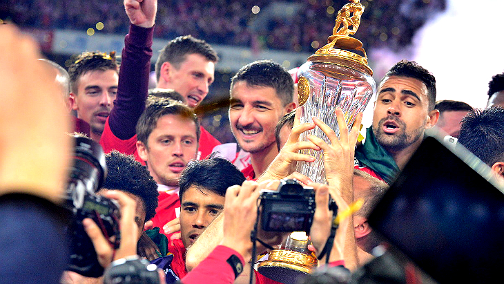 «Спартак» празднует чемпионство