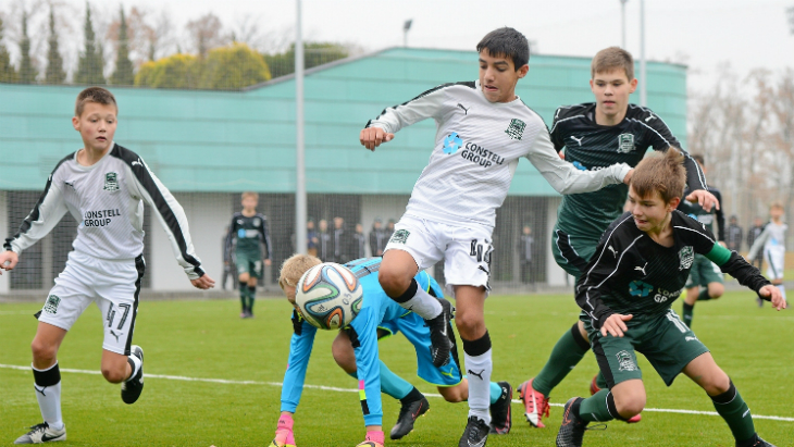 Воспитанники академии «Краснодара»