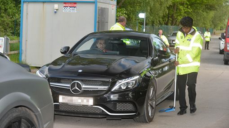 Проверка автомобиля Генриха Мхитаряна