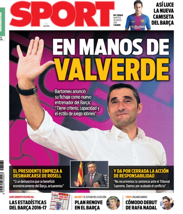 «Барса» в руках Вальверде