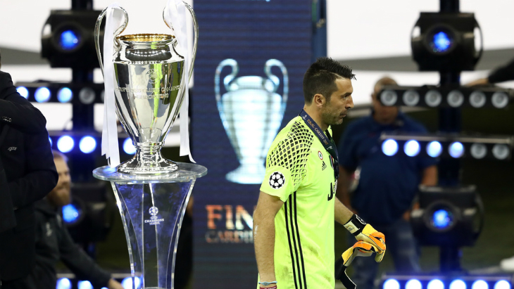 Лига чемпионов не покорилась Джанлуиджи Буффону