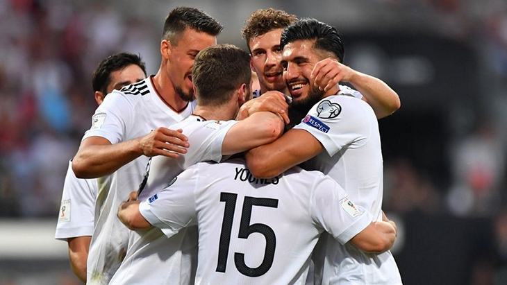 Футболисты сборной Германии