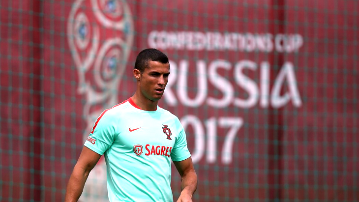 Криштиану Роналду на российской земле