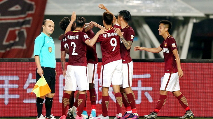 Футболисты «Хэбей Чайна Форчун»