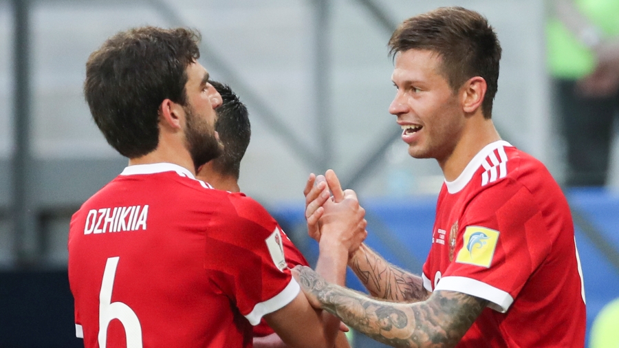 Сборная России победила со счетом 2:0