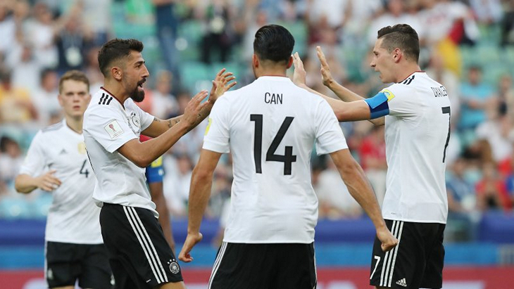 Футболисты сборной Германии