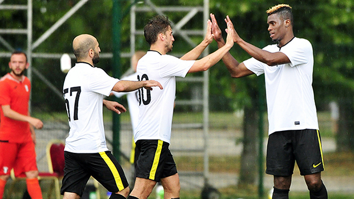 Футболисты «Анжи»