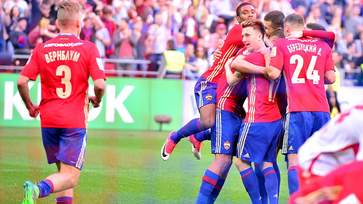 Футболисты ЦСКА