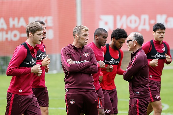 Первая тренировка в Тарасовке