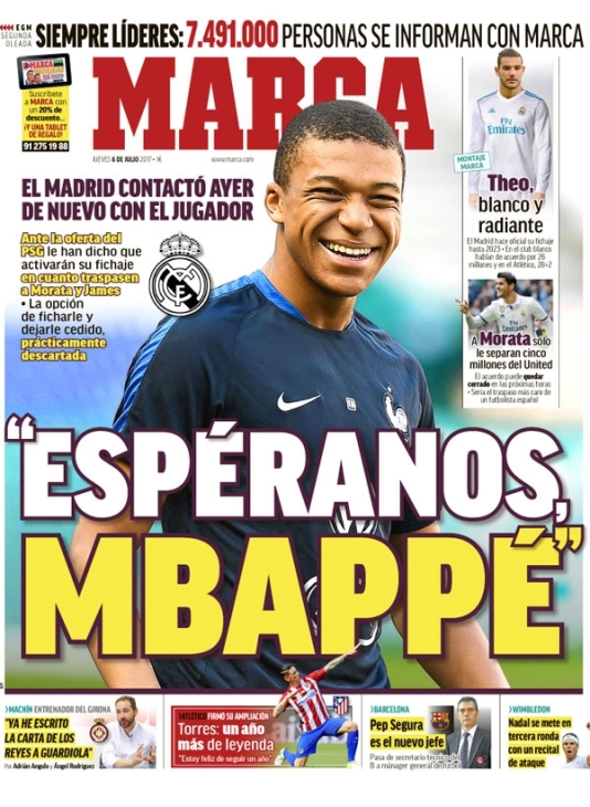 «Реал» взял Эрнандеса и зовет Мбаппе