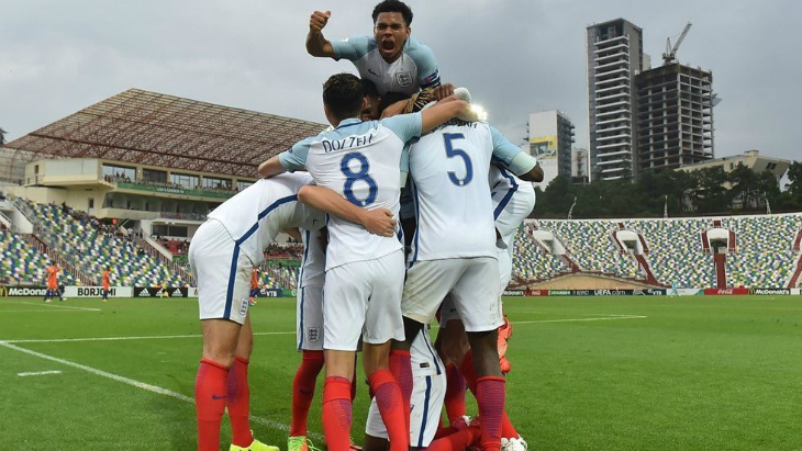 Фрагмент матча Англия — Германия