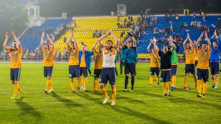 Футболисты «Луча-Энергии»