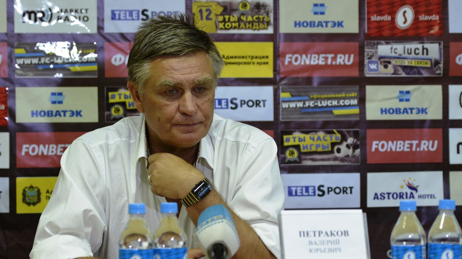 Главный тренер «Томи» Валерий Петраков