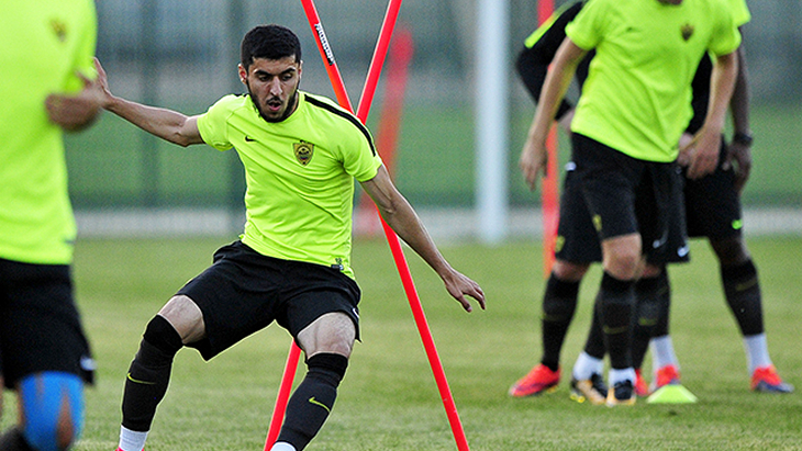 Тренировка «Анжи»