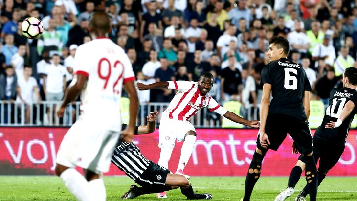 «Олимпиакос» победил в Белграде