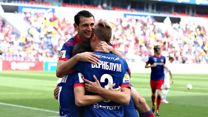 ЦСКА набрал три очка