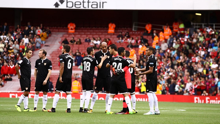 Футболисты «Севильи»