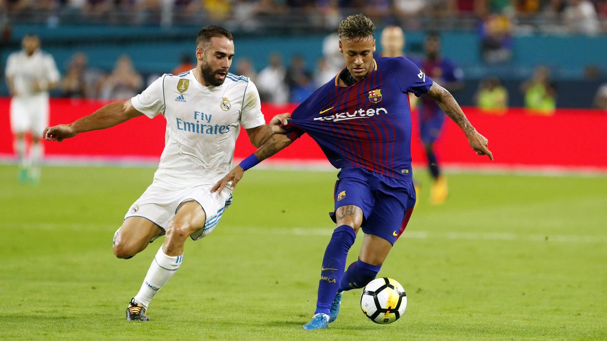 Неймар (справа) и Дани Карвахаль