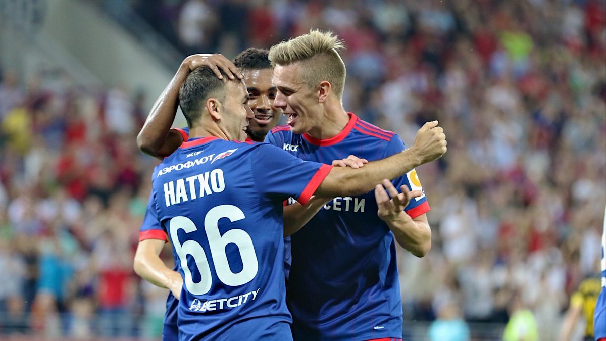 Футболисты ЦСКА