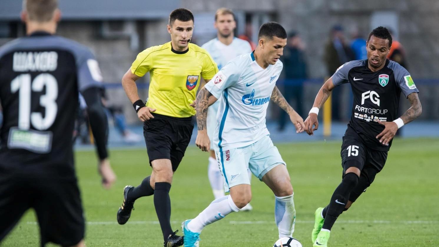 «Зенит» оштрафован на 70 тысяч рублей