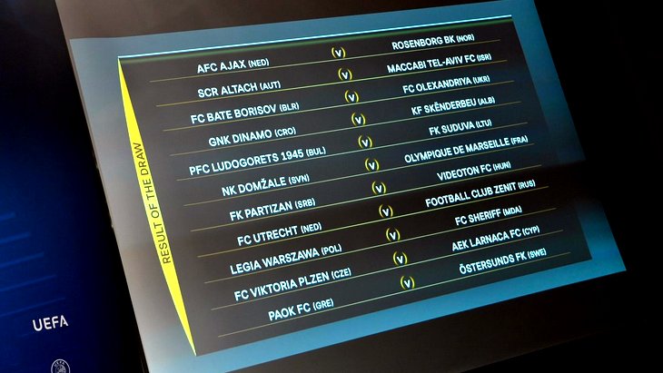 «Зенит» и «Краснодар» узнали соперников по квалификации Лиги Европы