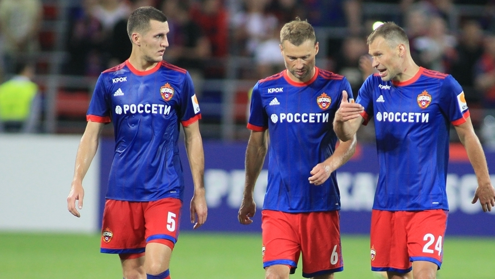 Футболисты ЦСКА