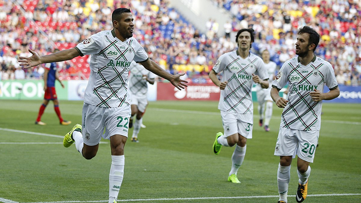 Радость футболистов «Рубина»