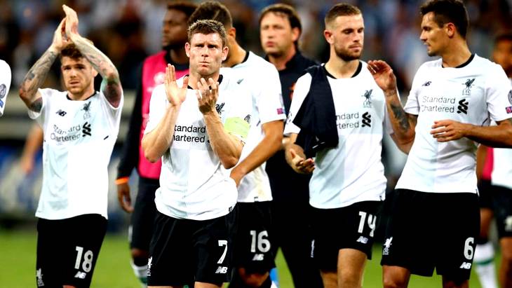 «Ливерпуль» может стать пятым английским клубом в групповом этапе Лиги чемпионов сезона-2017/2018