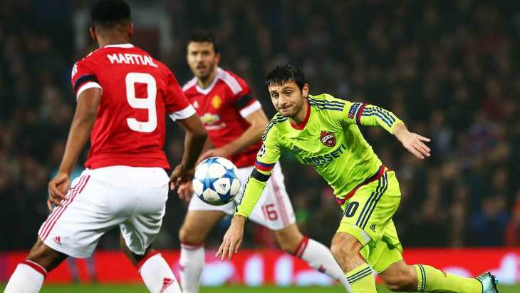 ЦСКА — «Манчестер Юнайтед»