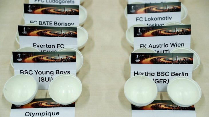 Жеребьевка Лиги Европы