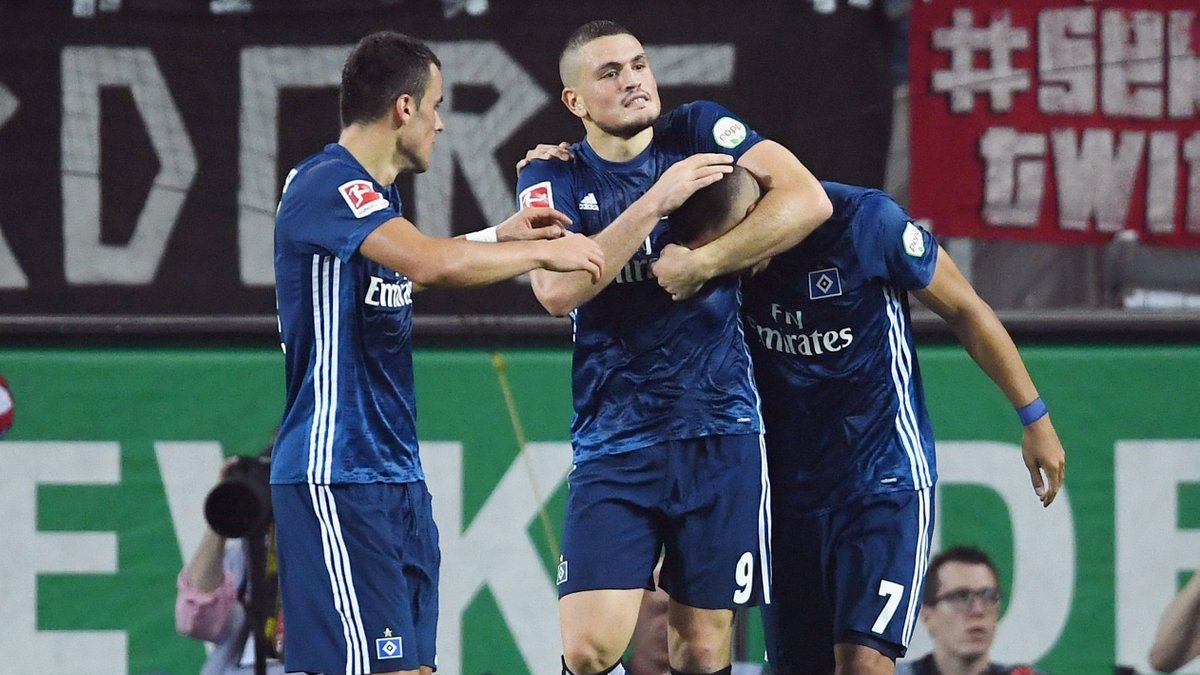 Футболисты «Гамбурга»