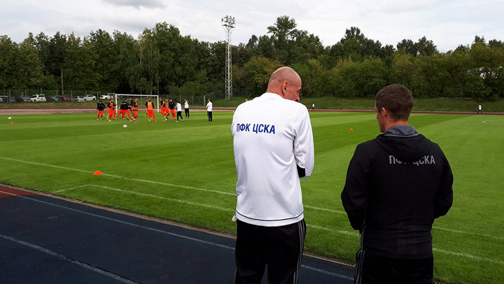Разминка ЦСКА