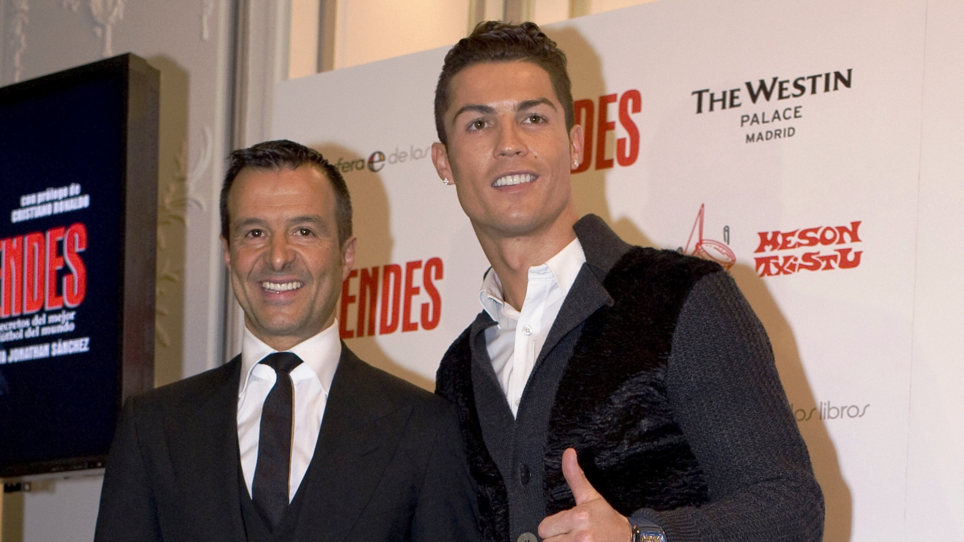 Жорже Мендеш и Криштиану Роналду