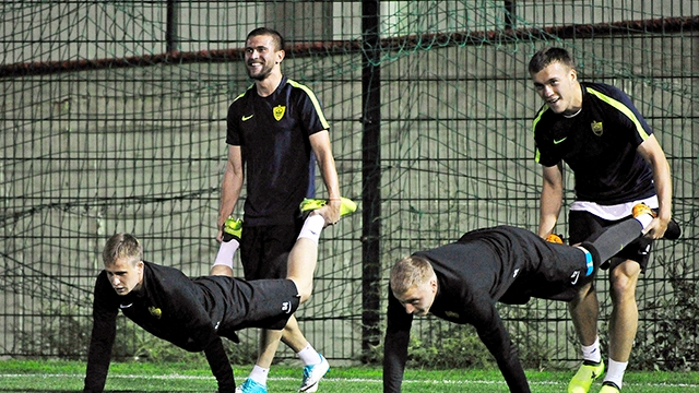 Футболисты «Анжи»