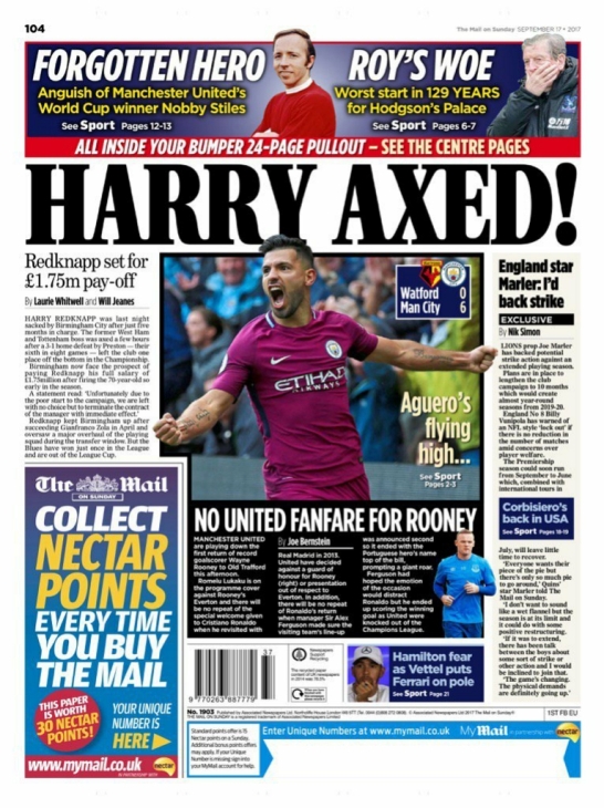 Первая полоса Daily Mail