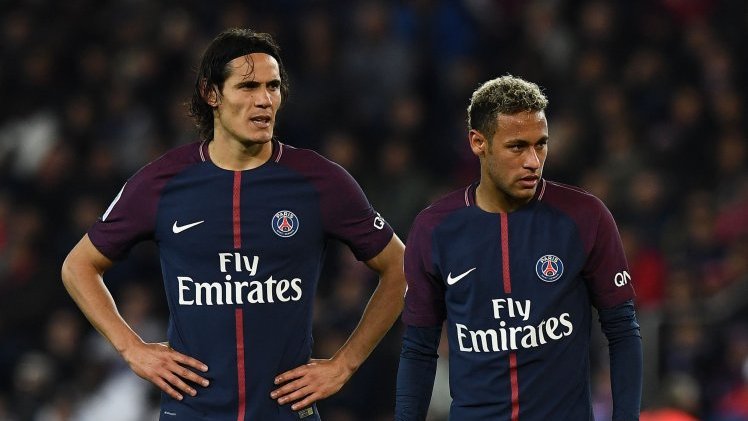 Эдинсон Кавани и Неймар