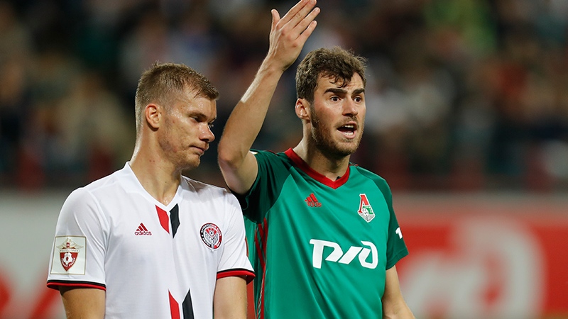 Николай Зайцев (слева) и Соломон Кверквелия