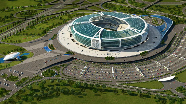 Олимпийский стадион в Баку