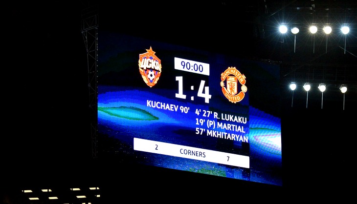 ЦСКА пропустит четыре мяча менее чем за час игрового времени