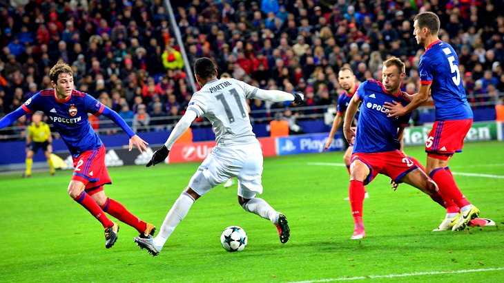 «Манчестер Юнайтед» легко выиграл у ЦСКА в Москве