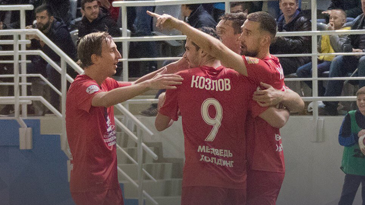 Футболисты «Енисея»