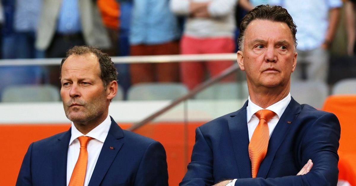 Луи ван Гал и Данни Блинд