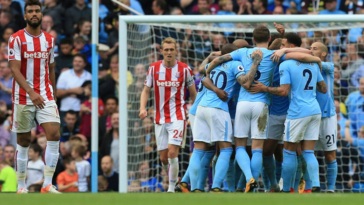 Радость игроков «Манчестер Сити»