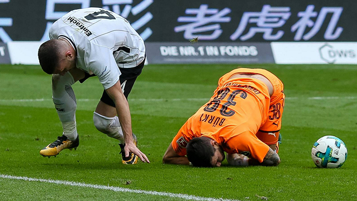 Фрагмент матча