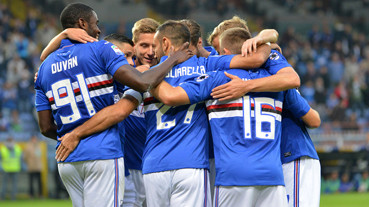 Футболисты «Сампдории»